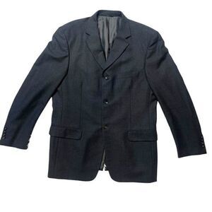 Banana Republic Mens Blazer Sport Coat Two Button Casual Jacket 44R Wool Blend I
